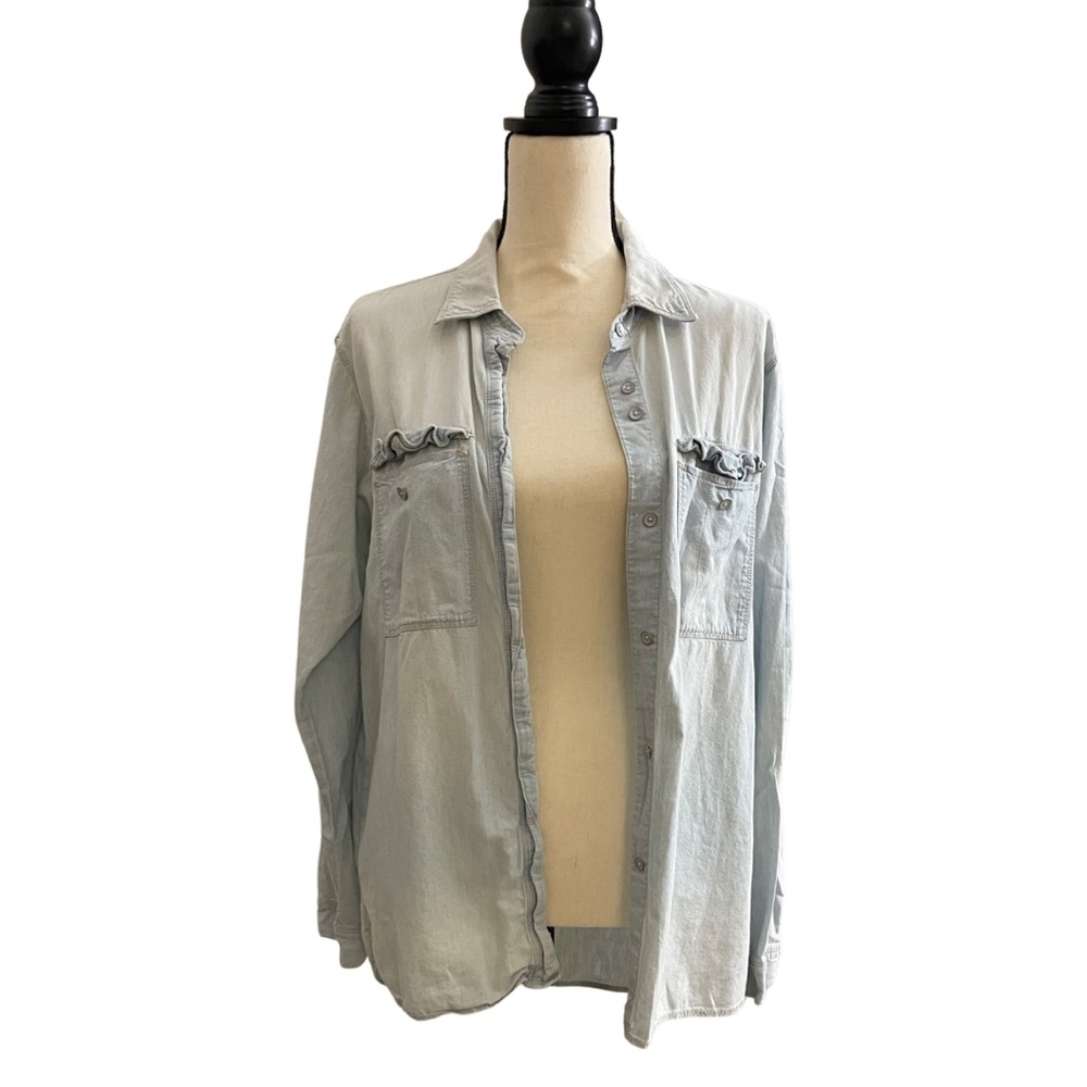 Madewell denim top